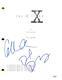 Gillian Anderson & David Duchovny Signed Autograph The X-Files Pilot Script JSA