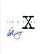 Gillian Anderson Signed Autographed THE X-FILES Pilot Episode Script COA