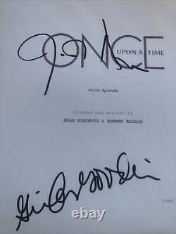 Ginnifer Goodwin & Josh Dallas Signed ONCE UPON A TIME Pilot Script