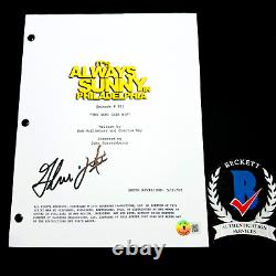 Glenn Howerton Signed It's Always Sunny In Philadelphia Tv Pilot Script Beckett