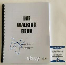 Greg Nicotero Autographed The Walking Dead Pilot Script Signed TWD Beckett COA