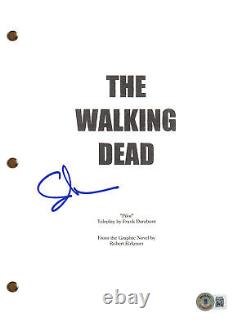 Greg Nicotero Signed Autograph The Walking Dead Pilot Script Screenplay BAS COA