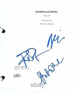 Gretchen Mol Terence Winter Paul Sparks Signed BOARDWALK EMPIRE Pilot Script VD
