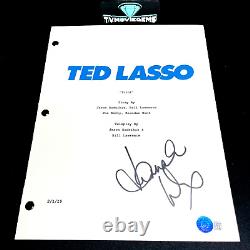 HANNAH WADDINGHAM SIGNED TED LASSO FULL PAGE PILOT SCRIPT with BECKETT BAS COA