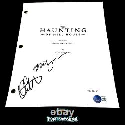 HAUNTING OF HILL HOUSE SIGNED PILOT SCRIPT BY 3 CAST KATE SIEGEL with BECKETT COA