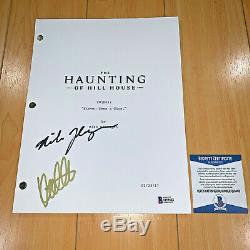 HAUNTING OF HILL HOUSE SIGNED PILOT SCRIPT by KATE SIEGEL MIKE FLANAGAN with COA