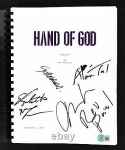 Hand Of God (4) Morris, Tal, Dillahunt +1 Signed Pilot Tv Script BAS #AB77612