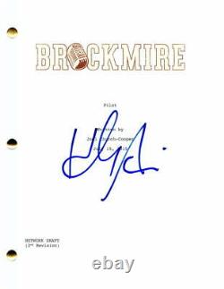 Hank Azaria Signed Autograph Brockmire Pilot Script Simpsons Legend The Smurfs
