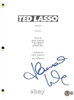Hannah Waddingham Signed Ted Lasso Pilot Script Authentic Autograph Beckett