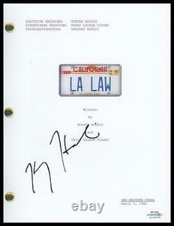 Harry Hamlin L. A. Law AUTOGRAPH Signed'Michael Kuzak' Pilot Episode Script
