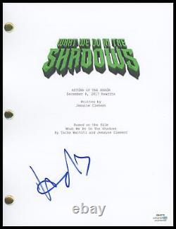 Harvey Guillen What We Do in the Shadows AUTOGRAPH Signed Pilot Script ACOA