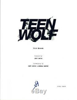 Holland Roden Signed Autographed TEEN WOLF Pilot Episode Script COA VD