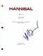 Hugh Dancy Signed Autograph Hannibal Full Pilot Script Mads Mikkelsen The Path