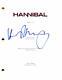 Hugh Dancy Signed Autograph Hannibal Full Pilot Script Will Graham Stud