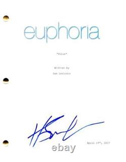 Hunter Schafer Signed Autograph Euphoria Pilot Script Screenplay Jules Vaughn