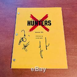 Hunters Signed Pilot Script By 3 Cast Al Pacino Logan Lerman Exact Proof Photos