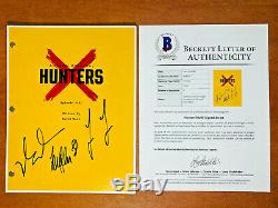 Hunters Signed Pilot Script By 3 Cast Al Pacino Logan Lerman Exact Proof Photos