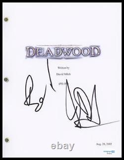 Ian McShane Deadwood AUTOGRAPH Signed'Al Swearengen' Full Pilot Script ACOA