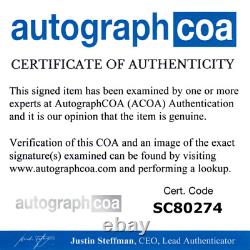 Ian McShane Deadwood AUTOGRAPH Signed'Al Swearengen' Full Pilot Script ACOA