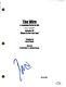 Idris Elba Signed Autograph The Wire Pilot Script Full Episode Screenplay ACOA