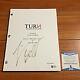 JAMIE BELL SIGNED TURN PILOT FULL 61 PAGE EPISODE SCRIPT with BECKETT BAS COA