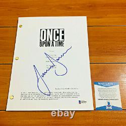 JAMIE DORNAN SIGNED ONCE UPON A TIME FULL PAGE PILOT SCRIPT with BECKETT COA