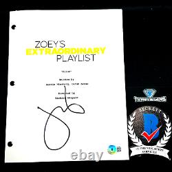 JANE LEVY SIGNED ZOEY'S EXTRAORDINARY PLAYLIST PILOT SCRIPT with BECKETT BAS COA