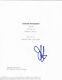 JASON BATEMAN HAND SIGNED FULL 39 PAGE'ARRESTED DEVELOPMENT' PILOT SCRIPT withCOA
