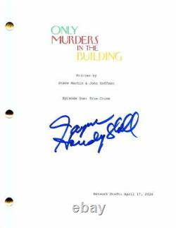 JAYNE HOUDYSHELL SIGNED AUTOGRAPH ONLY MURDERs IN THE BUILDING PILOT SCRIPT RARE