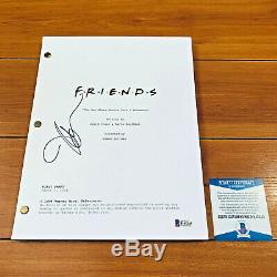 JENNIFER ANISTON SIGNED FRIENDS FULL 61 PG PAGE PILOT SCRIPT with BECKETT BAS COA