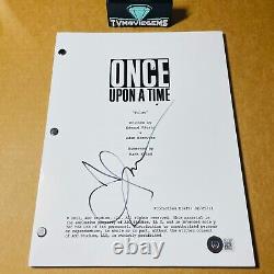 JENNIFER MORRISON SIGNED ONCE UPON A TIME FULL PILOT SCRIPT with BECKETT BAS COA