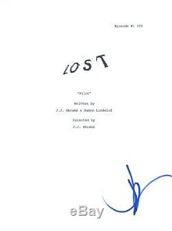 JJ Abrams J. J. Signed Autographed LOST Pilot Episode Script COA