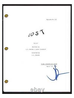 JJ Abrams Signed Autographed LOST Pilot Episode Script Screenplay COA