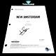 JOCKO SIMS SIGNED NEW AMSTERDAM FULL PAGE PILOT SCRIPT with BECKETT BAS COA