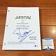 JOHN BARROWMAN SIGNED ARROW FULL 61 PAGE PILOT SCRIPT with BECKETT BAS COA