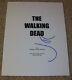JON BERNTHAL SIGNED THE WALKING DEAD FULL 61 PAGE PILOT SCRIPT withPROOF AUTOGRAPH