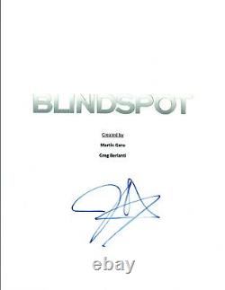 Jaimie Alexander Signed Autographed BLINDSPOT Pilot Episode Script COA VD