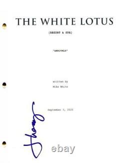 Jake Lacy Signed The White Lotus Pilot Script Authentic Autograph