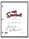 James L Brooks Signed Autograph The Simpsons Pilot Script Screenplay Beckett COA
