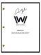 James Marsden Signed Autographed Westworld Pilot Episode Script COA