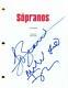 Jamie-lynn Sigler, Lorraine Bracco +1 Signed Autograph The Sopranos Pilot Script