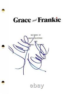 Jane Fonda Grace And Frankie Signed Pilot Script Authentic Autograph Hologram