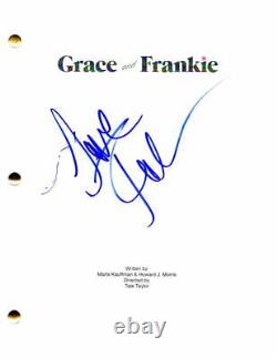 Jane Fonda Signed Autograph Grace And Frankie Pilot Script Lily Tomlin