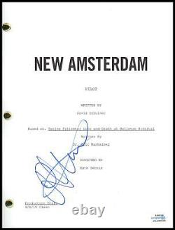 Janet Montgomery New Amsterdam AUTOGRAPH Signed Full Pilot Episode Script ACOA