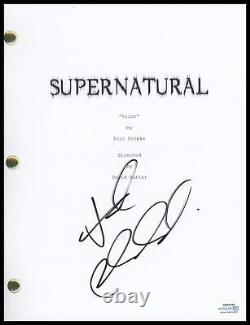 Jared Padalecki Supernatural AUTOGRAPH Signed Full Pilot Episode Script B ACOA