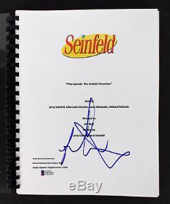 Jason Alexander Authentic Signed Seinfeld TV Pilot Script BAS #D07584
