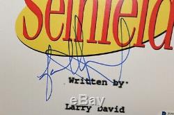 Jason Alexander Signed Autograph SEINFELD Pilot Script Cover Beckett COA
