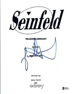 Jason Alexander Signed Autographed SEINFELD The Stake Out Pilot Script BAS COA