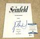Jason Alexander Signed Seinfeld Full Pilot The Stake Out Tv Script George Bas