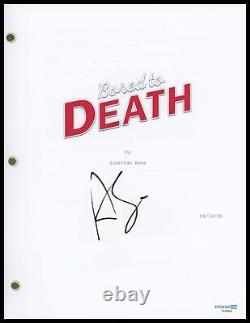 Jason Schwartzman Bored to Death AUTOGRAPH Signed Pilot Episode Script ACOA